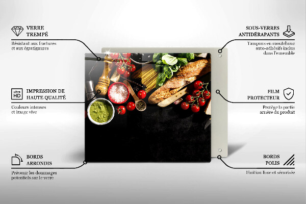 Zaščitna plošča za štedilnik Italijanske sestavine in začimbe