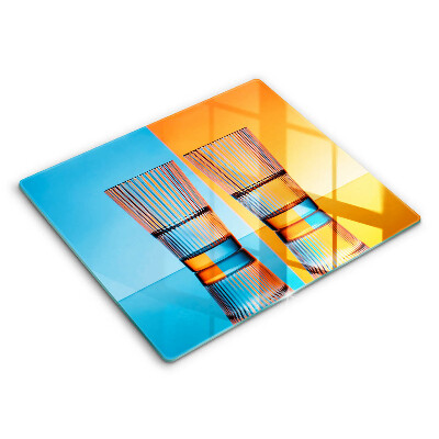 Zaščitna plošča za štedilnik Dva kozarca vode