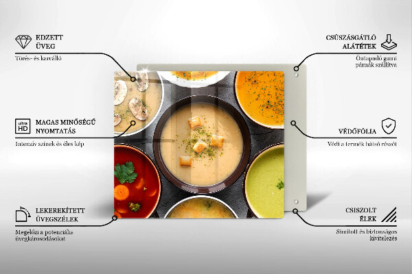 Zaščitna plošča za štedilnik Pisane juhe