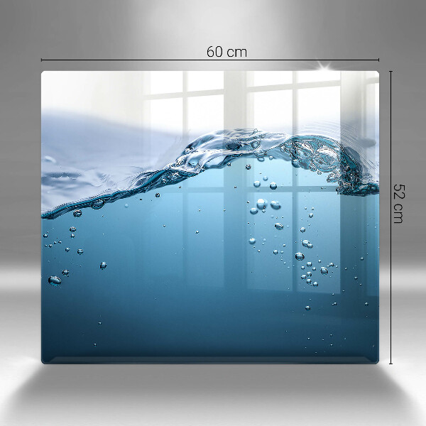 Zaščitna plošča za štedilnik Modra voda