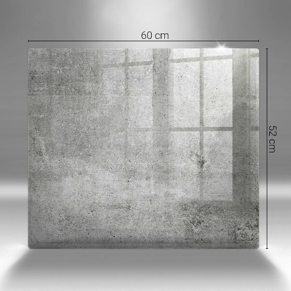 Stenska zaščitna plošča za štedilnik Tekstura betona