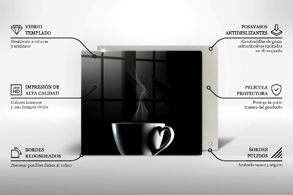 Zaščitna plošča za štedilnik Skodelica čaja