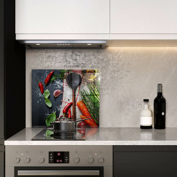 Zaščitna plošča za štedilnik Kuhinjska hrana