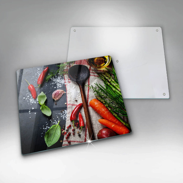 Zaščitna plošča za štedilnik Kuhinjska hrana