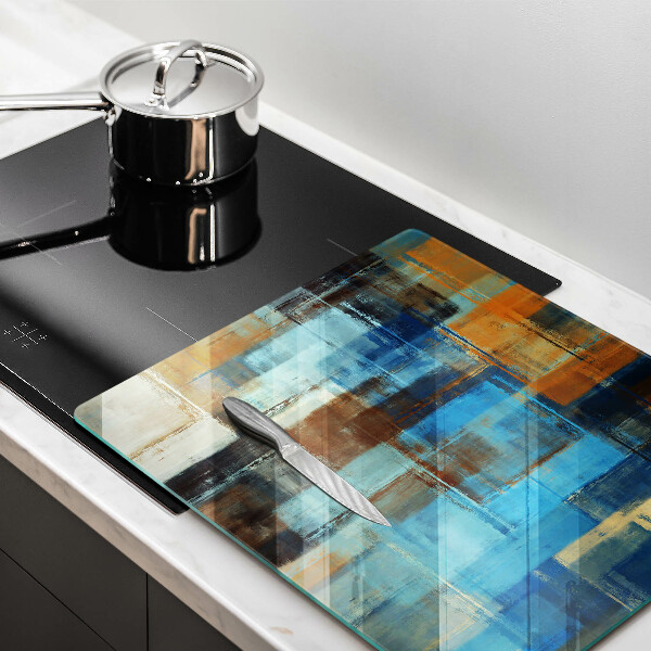 Zaščitna plošča za štedilnik Poslikano ozadje