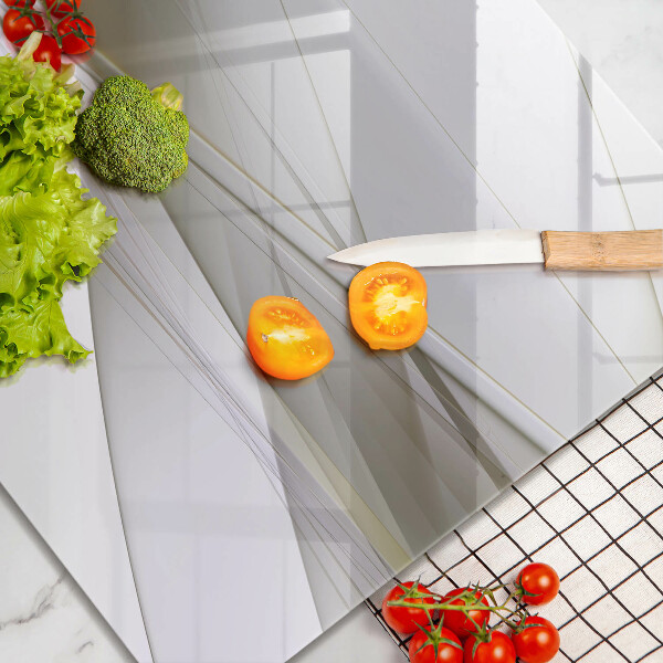 Zaščitna plošča za štedilnik Oblikovanje abstraktnih črt