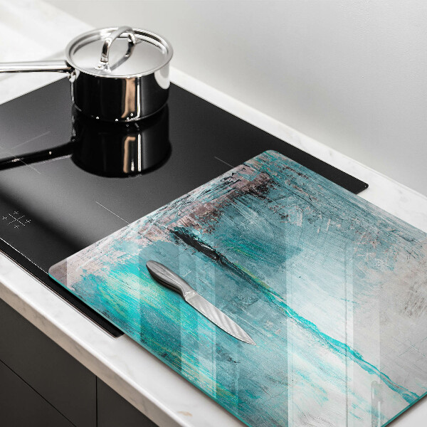 Stenska zaščitna plošča za štedilnik Pobarvaj abstrakcijsko ozadje