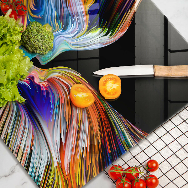 Stenska zaščitna plošča za štedilnik Abstrakcija poljuba