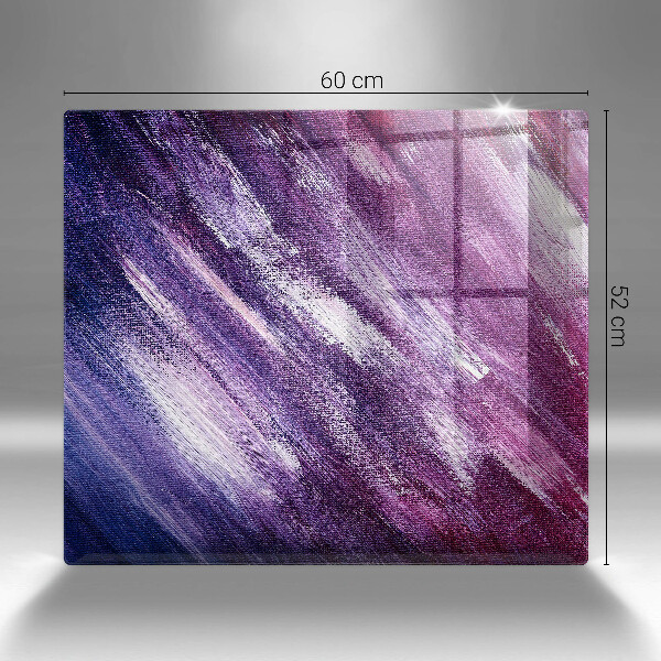 Stenska zaščitna plošča za štedilnik Barvna abstrakcija