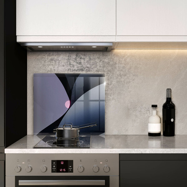 Zaščitna plošča za štedilnik Abstraktne oblike