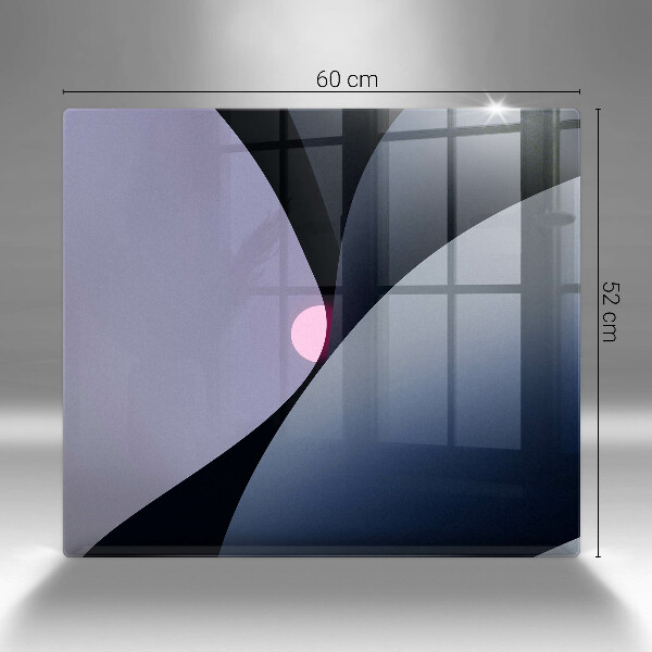 Zaščitna plošča za štedilnik Abstraktne oblike