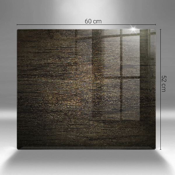 Zaščitna plošča za štedilnik Tekstura lesnega lubja