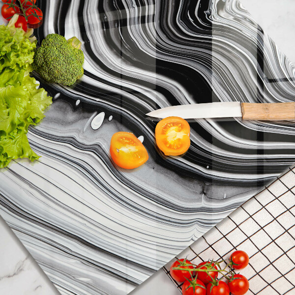 Stenska zaščitna plošča za štedilnik Abstrakcija črnila