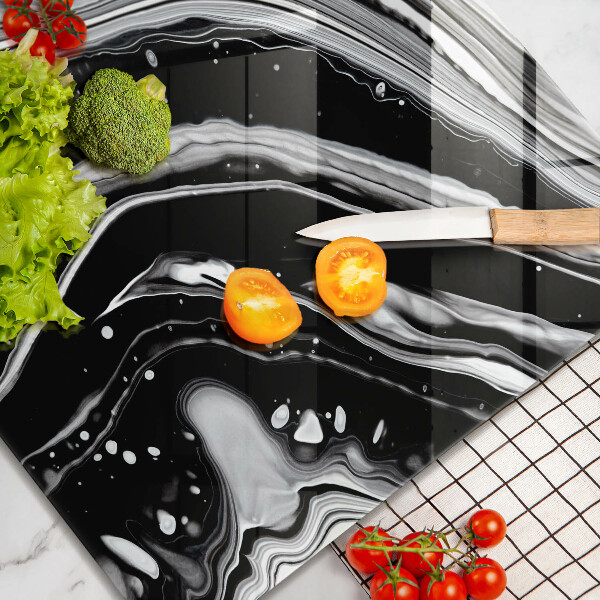 Stenska zaščitna plošča za štedilnik Abstrakcija črnila