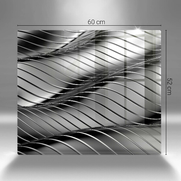 Stenska zaščitna plošča za štedilnik 3D kovinska struktura
