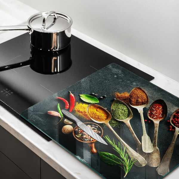 Stenska zaščitna plošča za štedilnik Kuhinjske žlice začimb