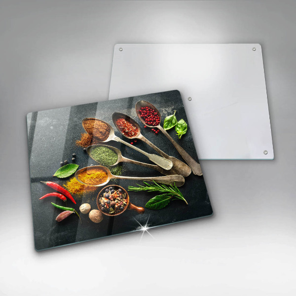 Stenska zaščitna plošča za štedilnik Kuhinjske žlice začimb