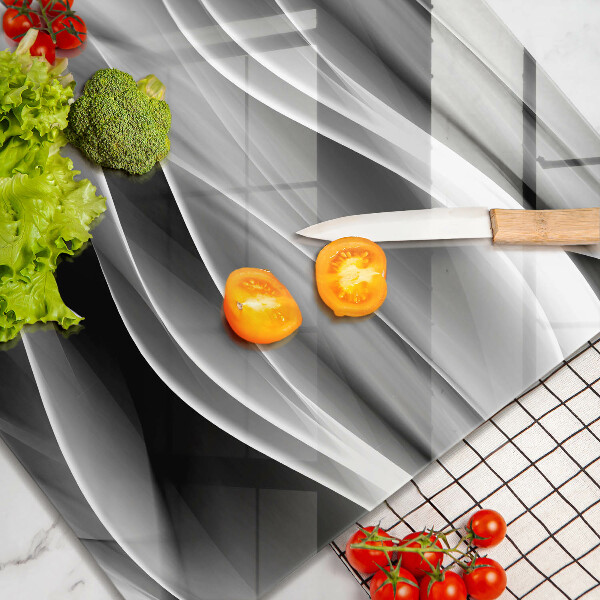 Zaščitna plošča za štedilnik Abstrakcija nežne linije