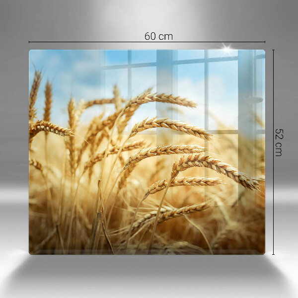 Zaščitna plošča za štedilnik Klasje žit na polju