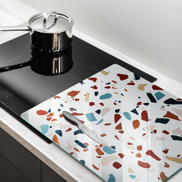 Stenska zaščitna plošča za štedilnik Dekorativni kamen