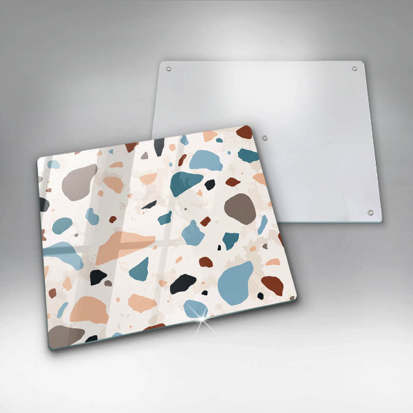 Stenska zaščitna plošča za štedilnik Dekorativna kamenina