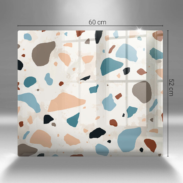 Stenska zaščitna plošča za štedilnik Dekorativna kamenina