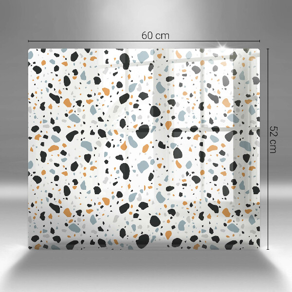 Stenska zaščitna plošča za štedilnik Dekorativna kamenina