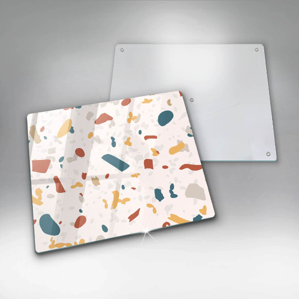 Stenska zaščitna plošča za štedilnik Dekorativna kamenina