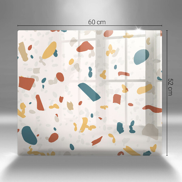 Stenska zaščitna plošča za štedilnik Dekorativna kamenina