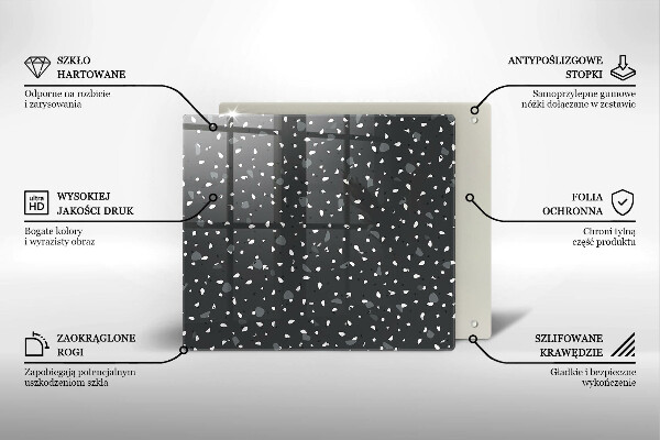 Stenska zaščitna plošča za štedilnik Dekorativni kamen