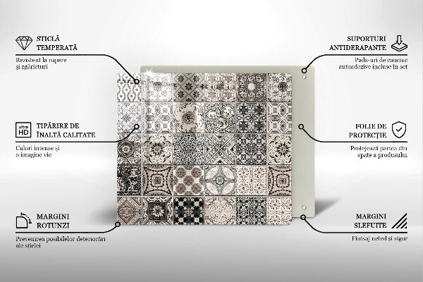 Stenska zaščitna plošča za štedilnik Dekorativne ploščice