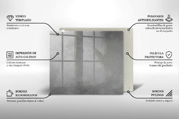 Zaščitna plošča za štedilnik Ozadje s teksturo betona