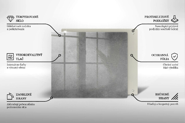 Zaščitna plošča za štedilnik Ozadje s teksturo betona