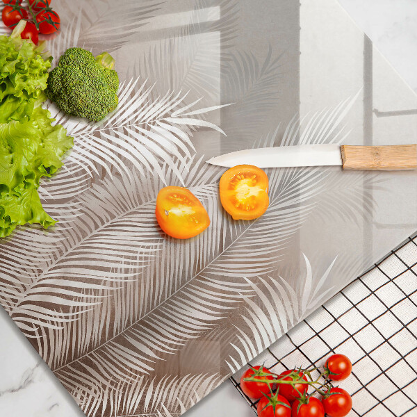 Zaščitna plošča za štedilnik Boho rastlinski listi