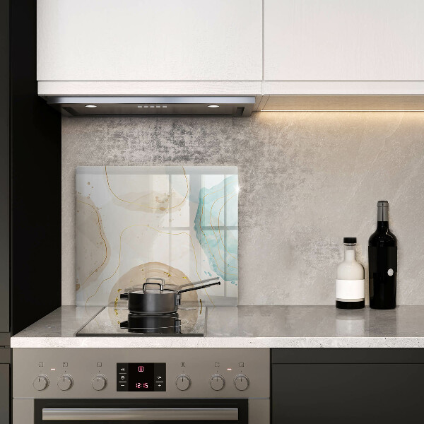 Zaščitna plošča za štedilnik Svetle boho oblike