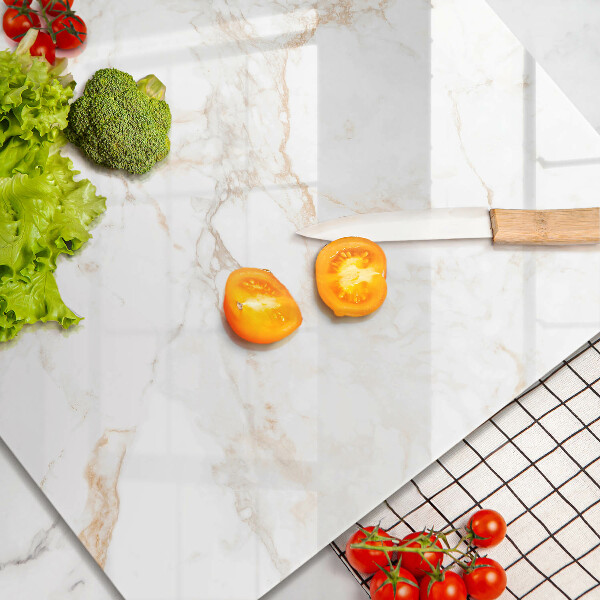 Zaščitna plošča za štedilnik Eleganten marmorni kamen