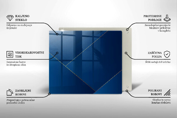 Zaščitna plošča za štedilnik Moderno ozadje