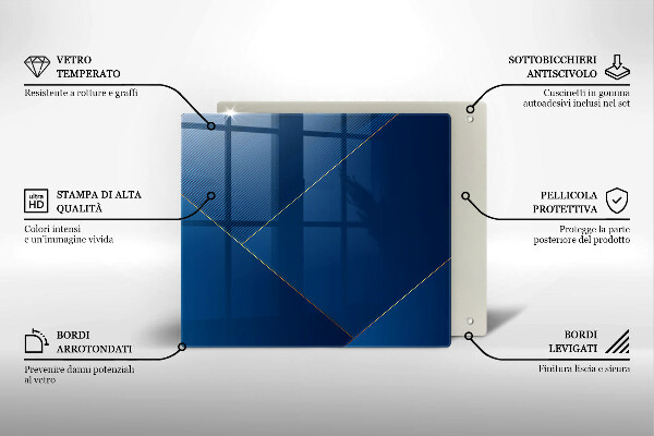 Zaščitna plošča za štedilnik Moderno ozadje