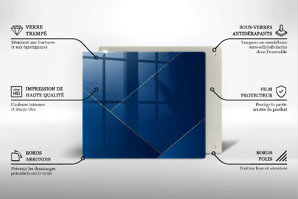 Zaščitna plošča za štedilnik Moderno ozadje