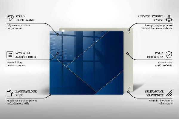 Zaščitna plošča za štedilnik Moderno ozadje