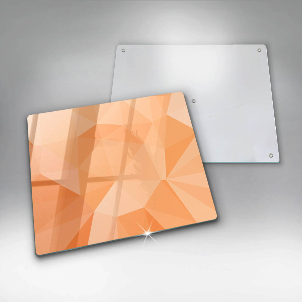 Zaščitna plošča za štedilnik Geometrijsko ozadje