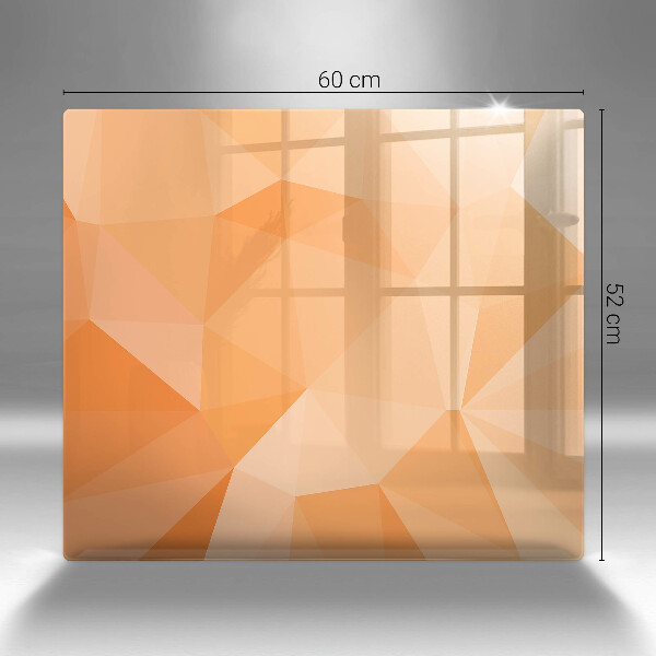 Zaščitna plošča za štedilnik Geometrijsko ozadje