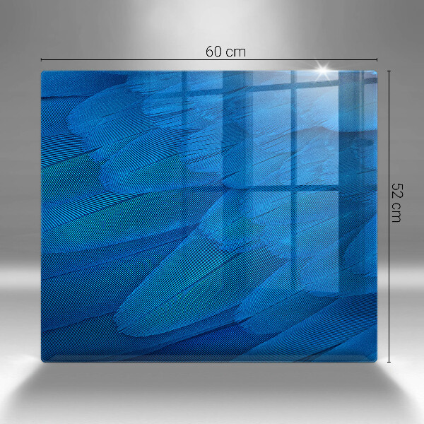 Zaščitna plošča za štedilnik Ptičje perje