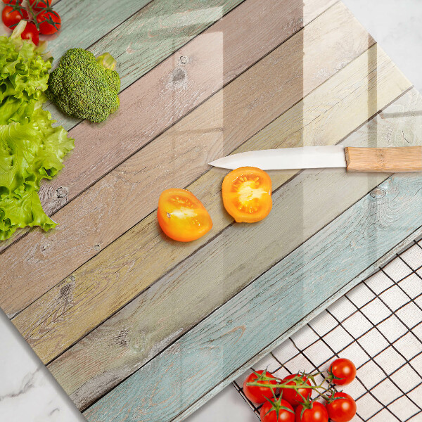 Stenska zaščitna plošča za štedilnik Pisane vintage table