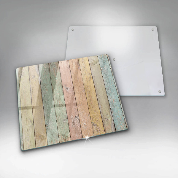 Stenska zaščitna plošča za štedilnik Pisane vintage table