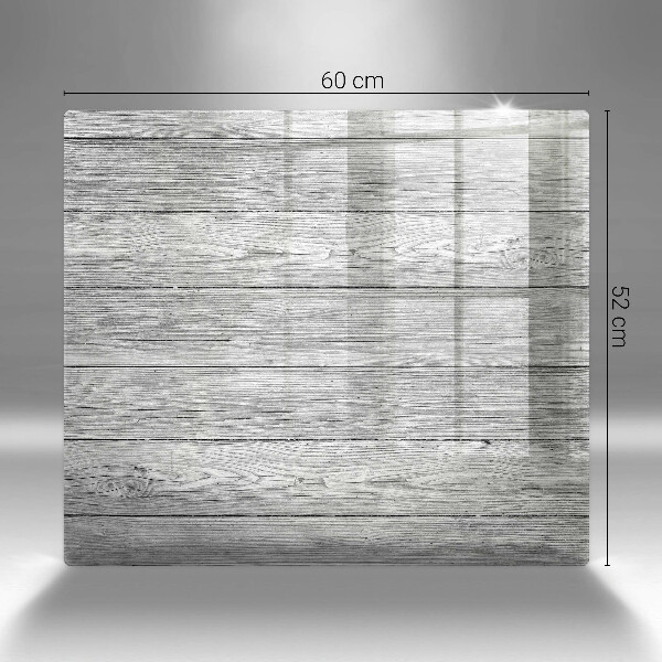 Stenska zaščitna plošča za štedilnik Stare lesene plošče