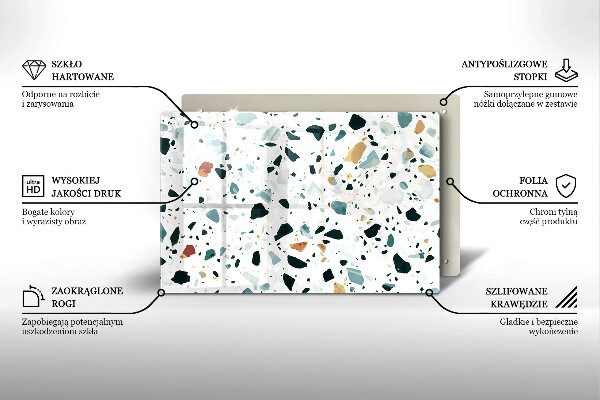 Zaščitna plošča za štedilnik Lahka kamenina