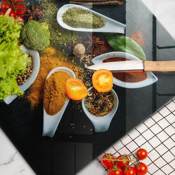 Zaščitna plošča za štedilnik Kuhinjske začimbe