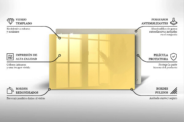 Zaščitna plošča za štedilnik Rumena