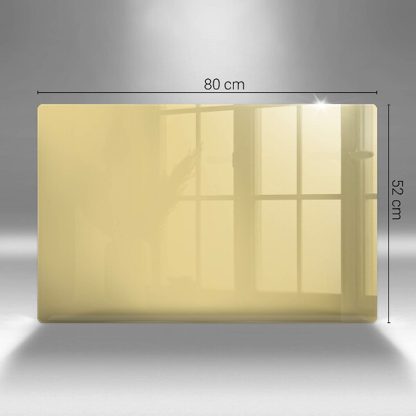 Zaščitna plošča za štedilnik Rumena